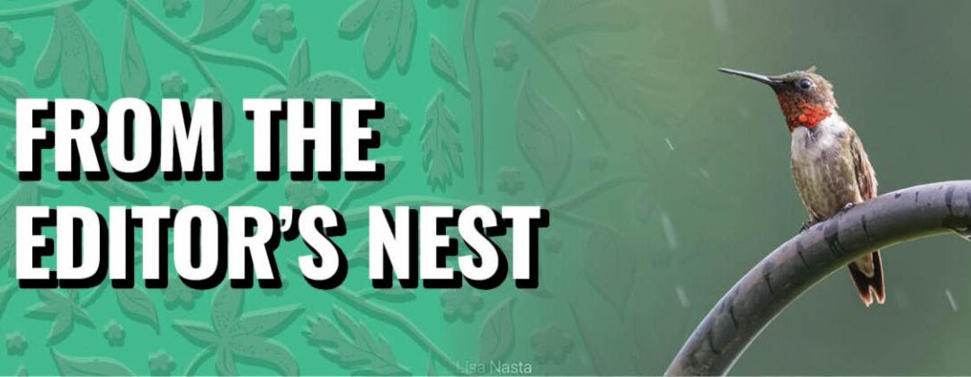 From the Editor’s Nest – Sept/Oct 2025